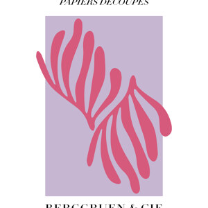 Matisse - Papiers Decoupes, pink und violett