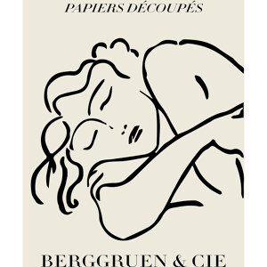 Matisse ? Frau schwarz-beige