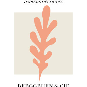 Matisse - Papiers Decoupes, rosa botanisches Design