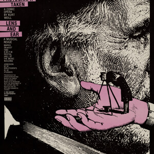 The tsar has his photograph taken... lens and ear...