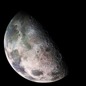 Nord Polar Mosaik des Mondes