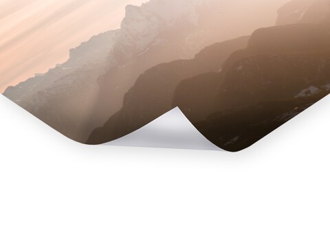 Alpen im Winterlicht