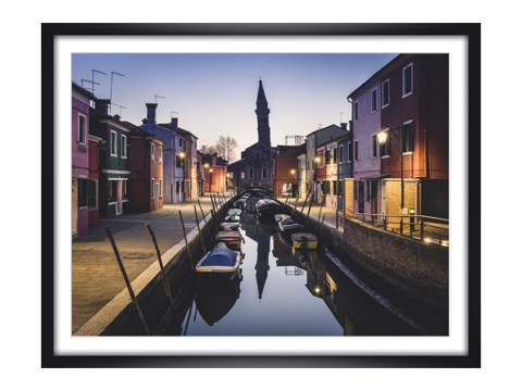 Burano Canal Study Venedig