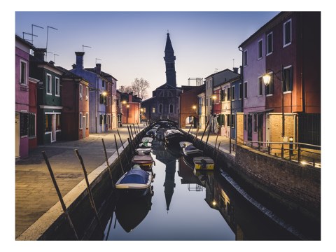Burano Canal Study Venedig