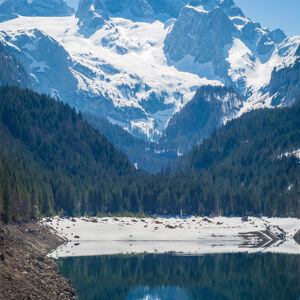 Dachstein mit Gletscher