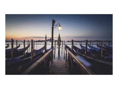 Das erste Licht Venedig Panorama
