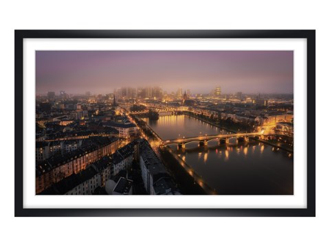 Frankfurter Skyline im Nbeel