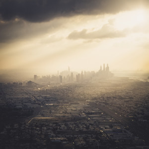 Dubai Marina horizonte