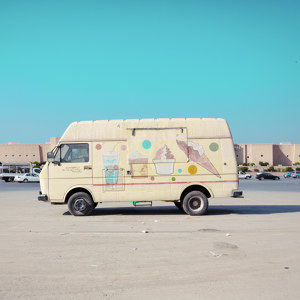 Eisverkaeufer im Oman