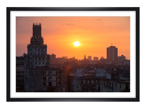 Sonnenuntergang in Havanna