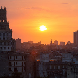 Sonnenuntergang in Havanna