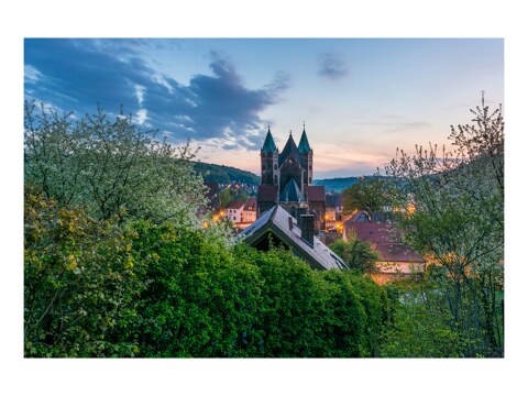 Fruehling in Freyburg / Unstrut