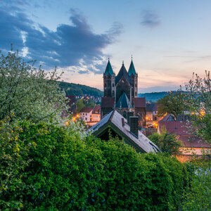 Fruehling in Freyburg / Unstrut