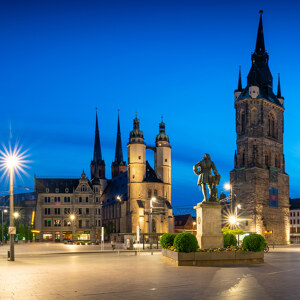 Halle-Saale - Panorama