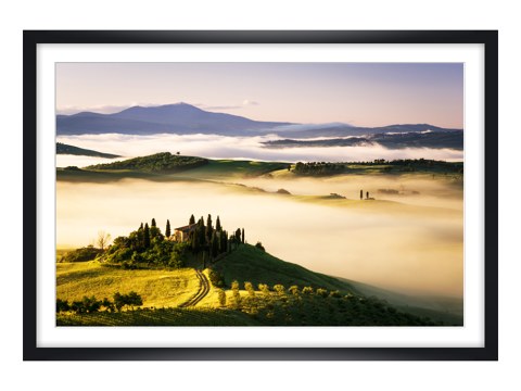 Nebel in Val D'orcia