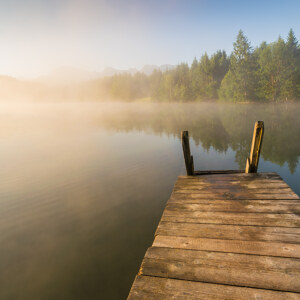 Idyllischer Sommermorgen