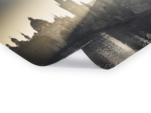 Karlsbruecken Panorama Prag