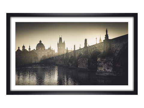 Karlsbruecken Panorama Prag