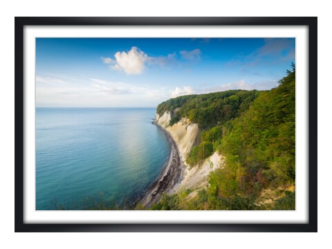 Kreidekueste auf Insel Ruegen