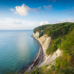 Kreidekueste auf Insel Ruegen
