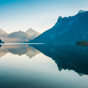 Morgen am Traunsee