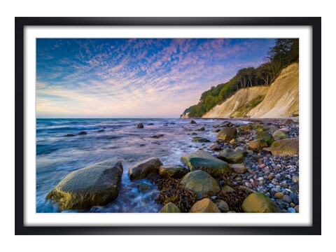 Pastellmorgen auf Insel Ruegen