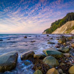 Pastellmorgen auf Insel Ruegen