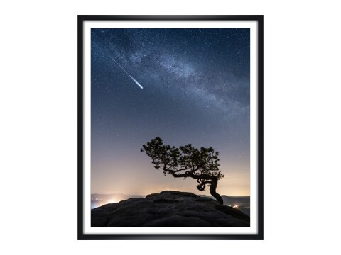 Perseids I Elbsandsteingebirge