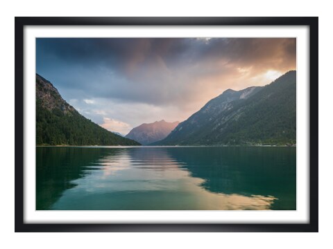 Sommerabend am Plansee