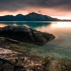 Sommerabend am Walchensee