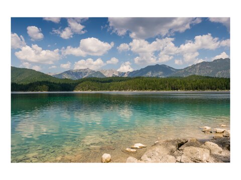 Sommertag am Eibsee