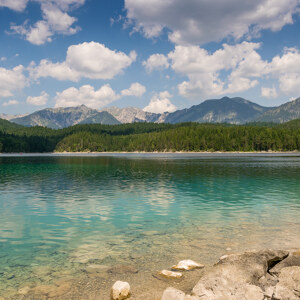 Sommertag am Eibsee