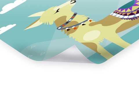 Sonnenanbeter Alpaka