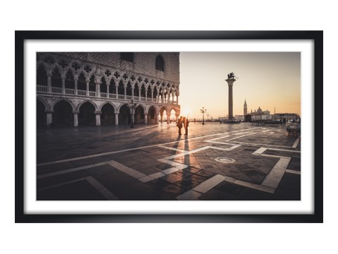 Sonnenaufgang am Piazza San Marco Venedig