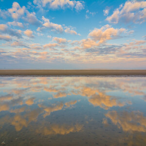 Sonnenaufgang am Watt