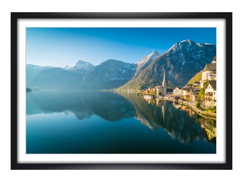 Sonnenaufgang in Hallstatt