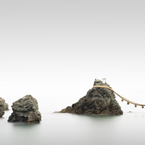 Torii Meoto Iwa Japan