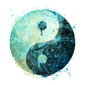 Abstract Yin Yang