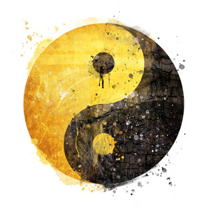 Abstract Yin Yang