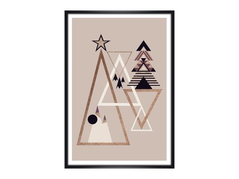 abstraktes Weihnachten rose