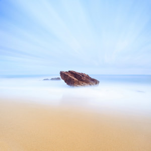 photo de plage abstraite