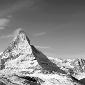 Panorama alpes mont cervin