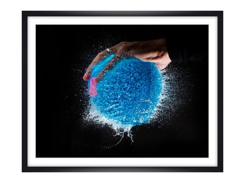 Ballon platzt Foto