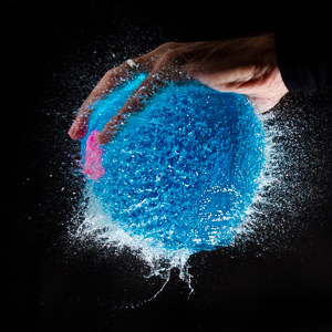 Ballon platzt Foto
