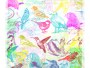 Bild Vögel Pop Art