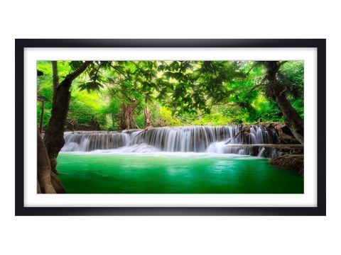 Waterval motief tropisch