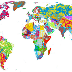 photo de carte du monde