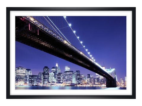 Brooklyn Bridge schwarz weiß