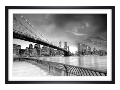 Brooklyn Bridge im Sonnenaufgang