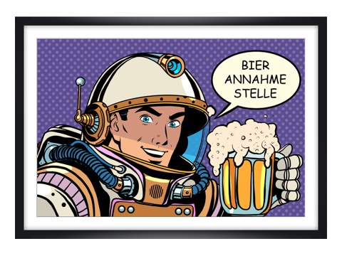 Comic Astronaut